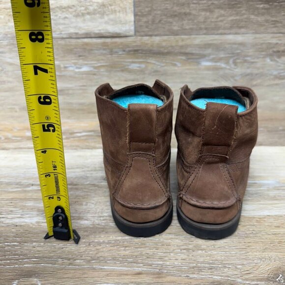 Colorado Moc Toe Brown Leather Chukka Boats Women's Size 9 - Picture 3 of 8